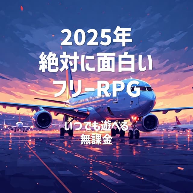 飛行機を背景にしたディスプレイ広告のサンプル画像｜ディスプレイ広告デザイナー作成例